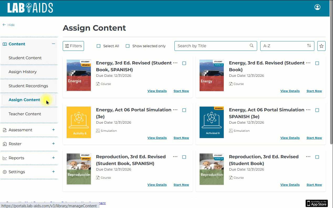 2026 Gif assigning books to students