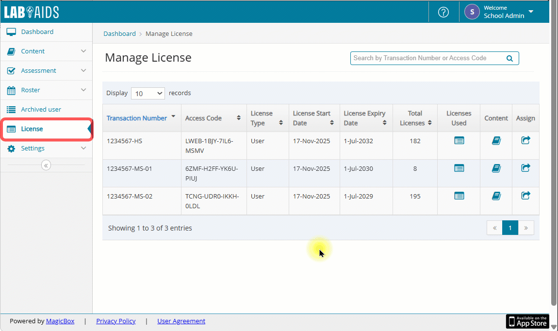 Assigning licenses to teachers2