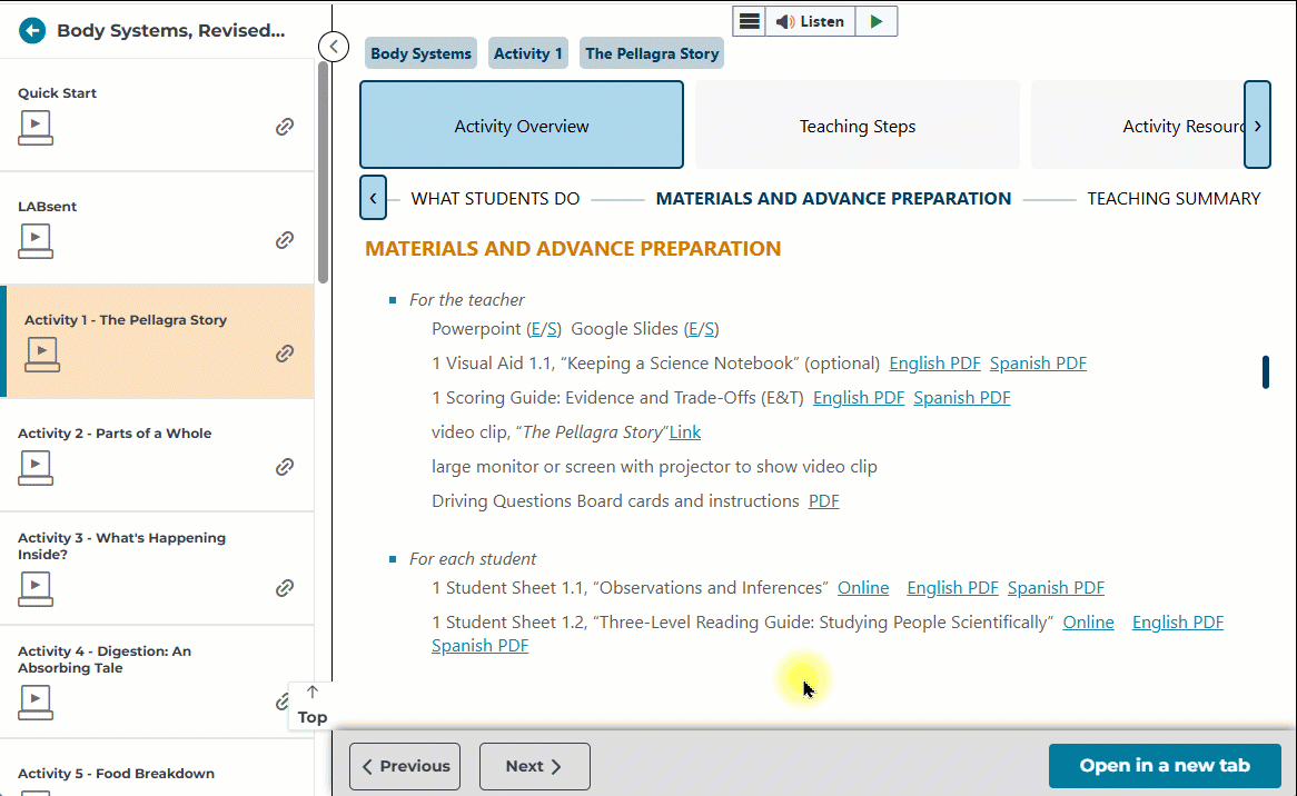 Teacher Portal Navigation 2